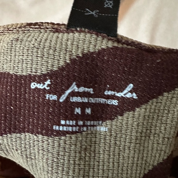 Urban Outfitters: Out from Under Fitted Brown and Tan Romper Size Medium - Picture 3 of 3